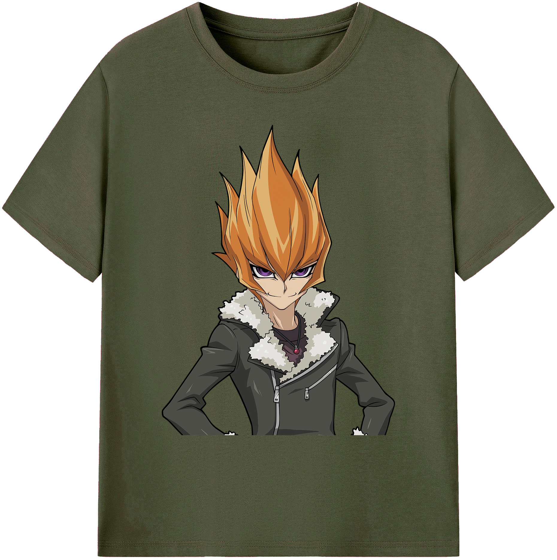 （画像用） 遊☆戯☆王 Yu-Gi-Oh! 綿100％ メンズ半袖Tシャツ｜肌触りやわらか＆通気性